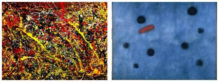 Kershaw artwork (Pollock & Miro)